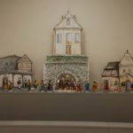 1) Betlém s hutními figurami, 2011, hutní sklo, výška figur kol.20 cm