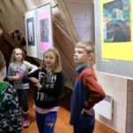 Dětský výtvarný salon Jawor–Turnov, vernisáž výstavy