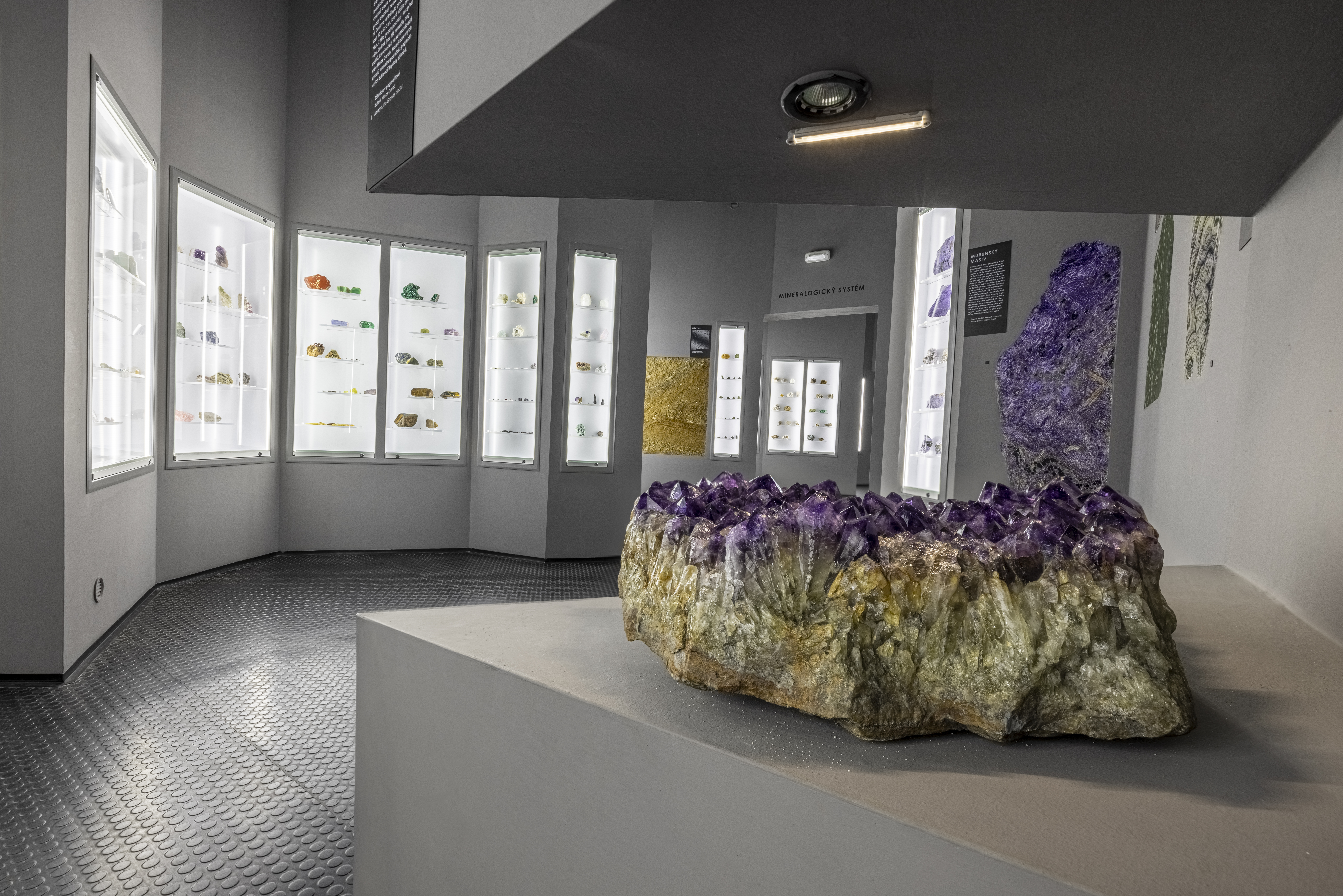 Expozice Mineralogie a geologie
