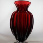 Skleněná váza (z dílny Petra Novotného)