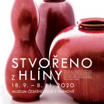 Plakát výstavy Stvořeno z hlíny – Ze sbírek Muzea keramiky v Boleslavci