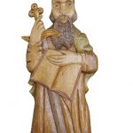 Sv. Jakub –  dřevořezba na orloji v Kryštofově údolí