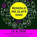 Řemeslo má zlaté dno, řemeslný jarmark u Muzea Českého ráje v Turnově, 15. srpna