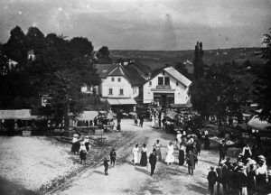 Pouťové stánky 1914-1918