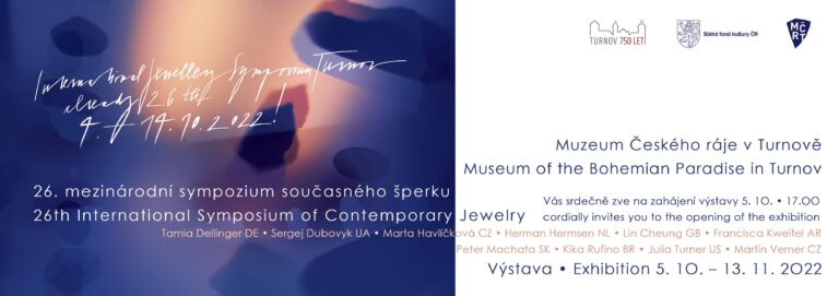 Mezinárodní šperkařské sympozium Turnov – Pozvánka