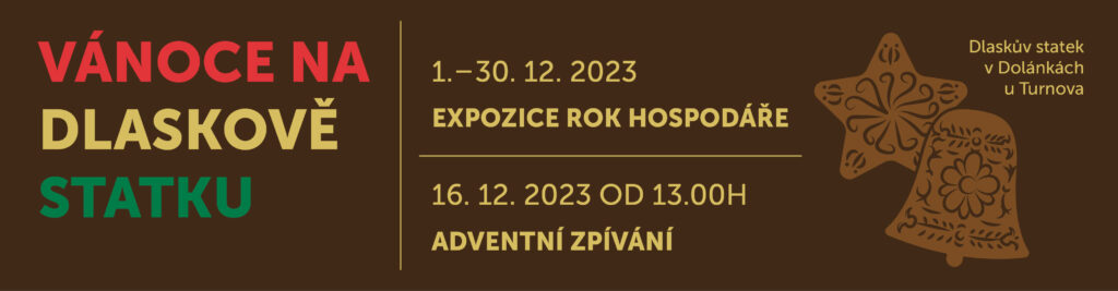 Banner Vánoce na Dlaskově statku