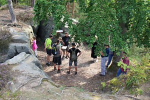 Archeologická stopovačka – program pro školní skupiny