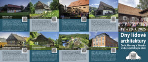 Leták: Dny lidové architektury Libereckého kraje