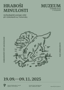 Plakát: Archeo výstava Hraboši minulosti