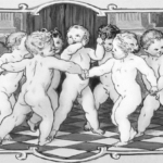 Josef Mánes: Život na panském sídle, 1856 (detail)