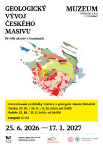 Výstava Český masiv – Komentovaná prohlídka (Plakát)