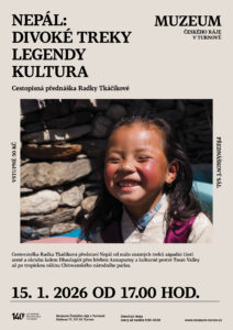 Plakát: Nepál: přednáška Radky Tkáčikové