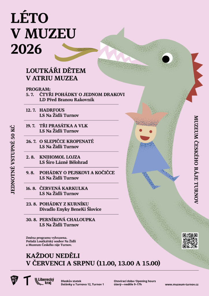 Plakát: Loutkáři v atriu muzea