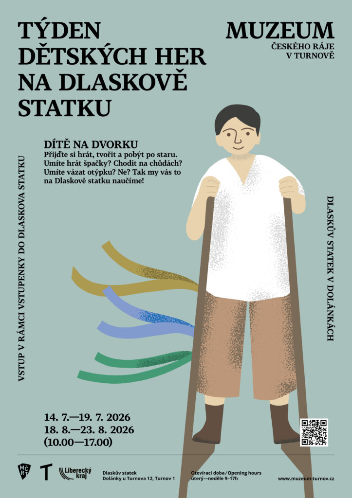 Plakát: Týden dětských her na Dlaskově statku