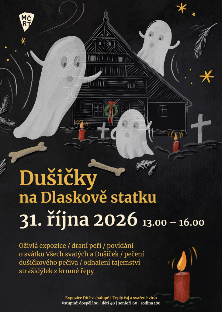 Dušičky na Dlaskově statku: Plakát